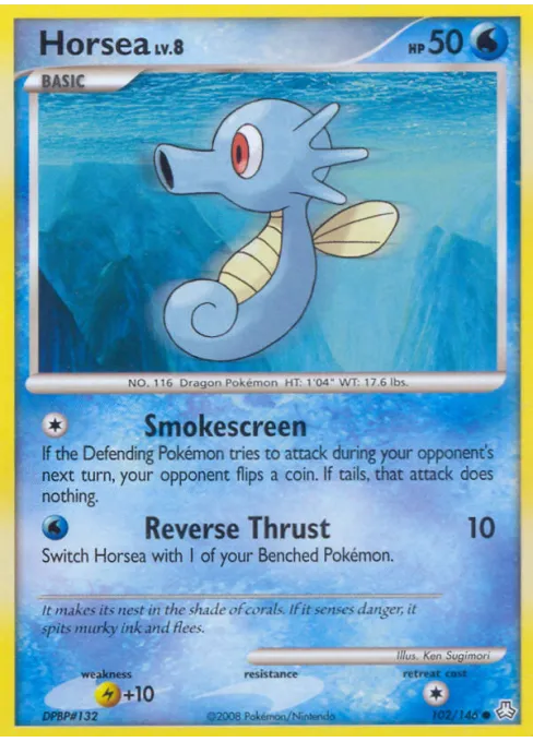 Horsea - Reverse Holo