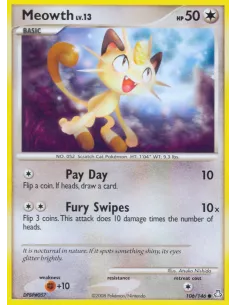 Meowth - Reverse Holo