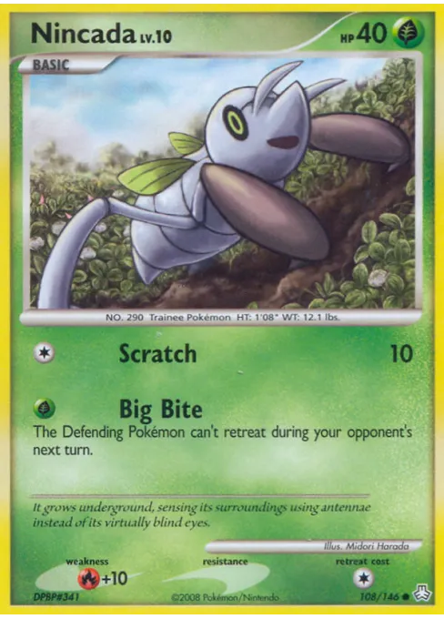 Nincada - Reverse Holo