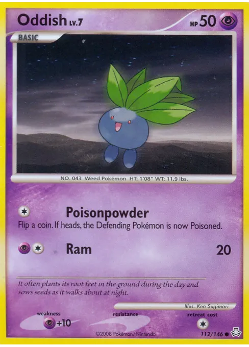 Oddish - Reverse Holo