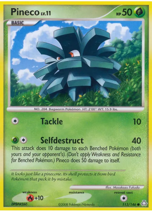 Pineco - Reverse Holo