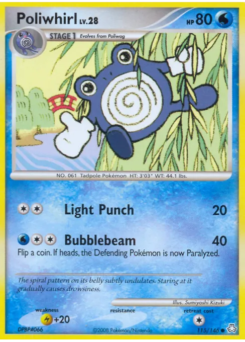 Poliwhirl - Reverse Holo