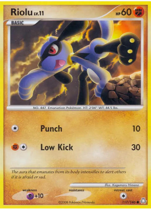 Riolu - Reverse Holo