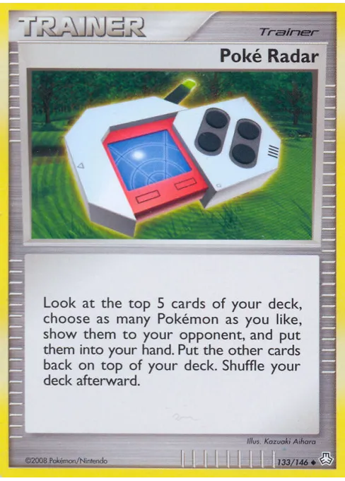 Poké Radar - Reverse Holo
