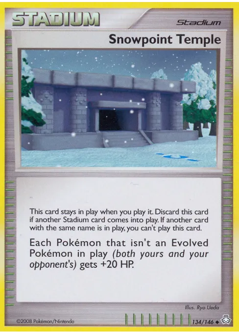 Snowpoint Temple - Reverse Holo