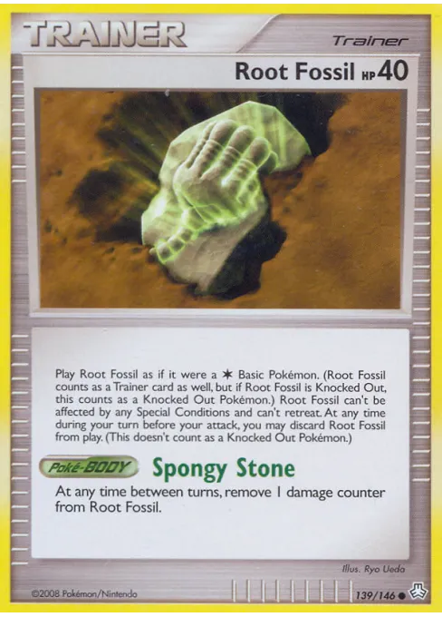 Root Fossil - Reverse Holo