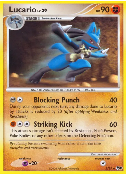 Lucario - Reverse Holo