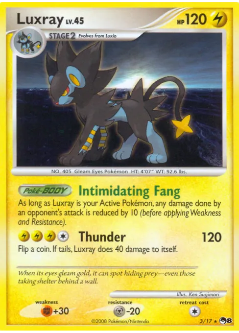 Luxray - Reverse Holo