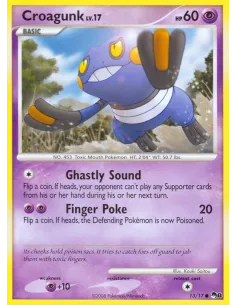 Croagunk - Reverse Holo