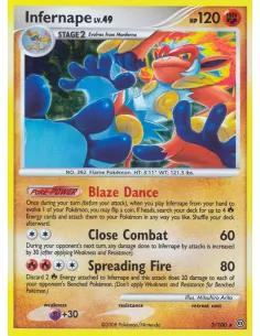 Infernape - Reverse Holo