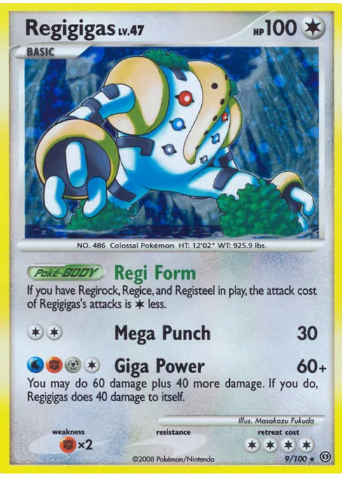 Regigigas - Reverse Holo