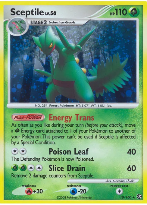 Sceptile - Reverse Holo