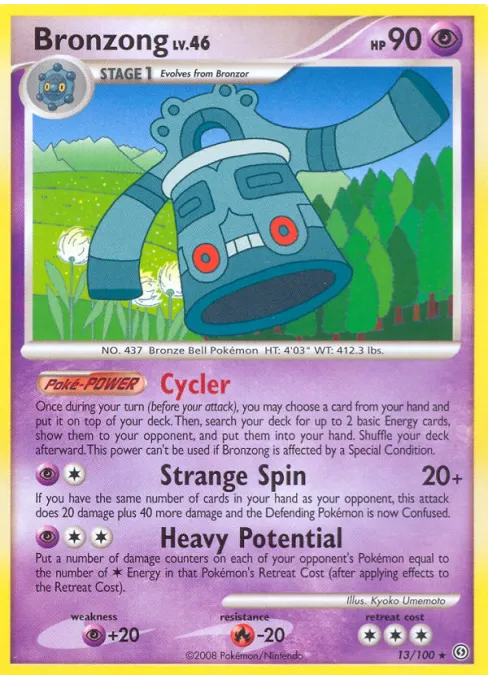 Bronzong - Reverse Holo