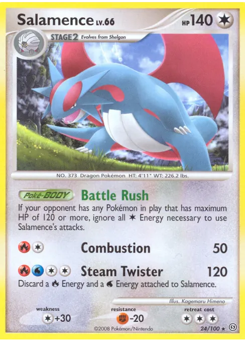 Salamence - Reverse Holo