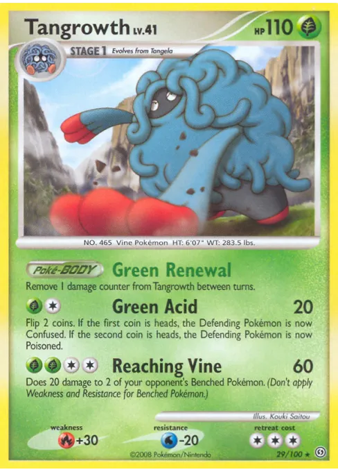 Tangrowth - Reverse Holo