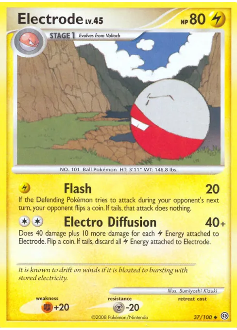 Electrode - Reverse Holo