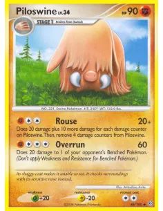 Piloswine - Reverse Holo