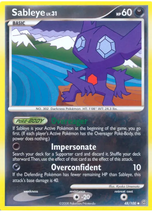 Sableye - Reverse Holo