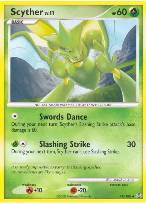 Scyther - Reverse Holo