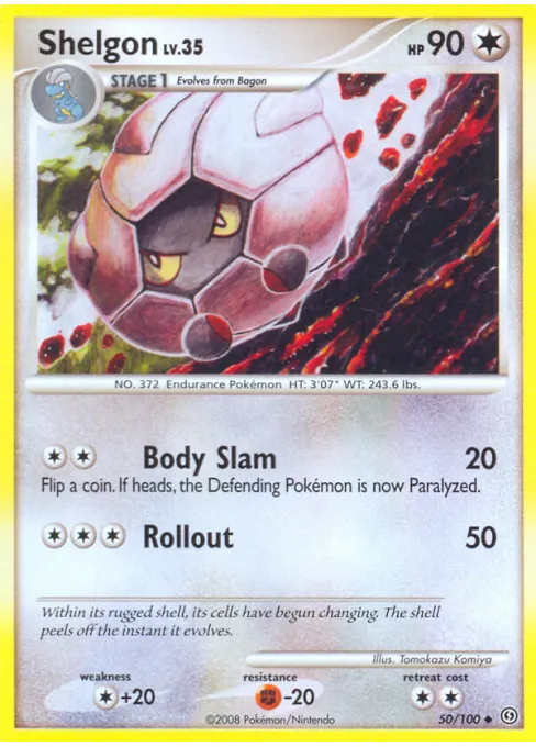 Shelgon - Reverse Holo