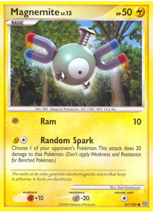 Magnemite - Reverse Holo