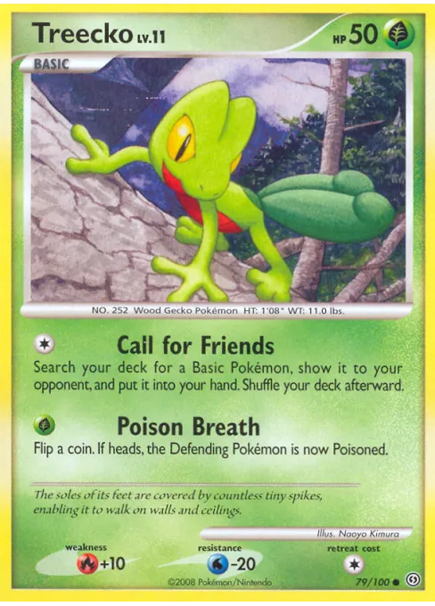 Treecko - Reverse Holo