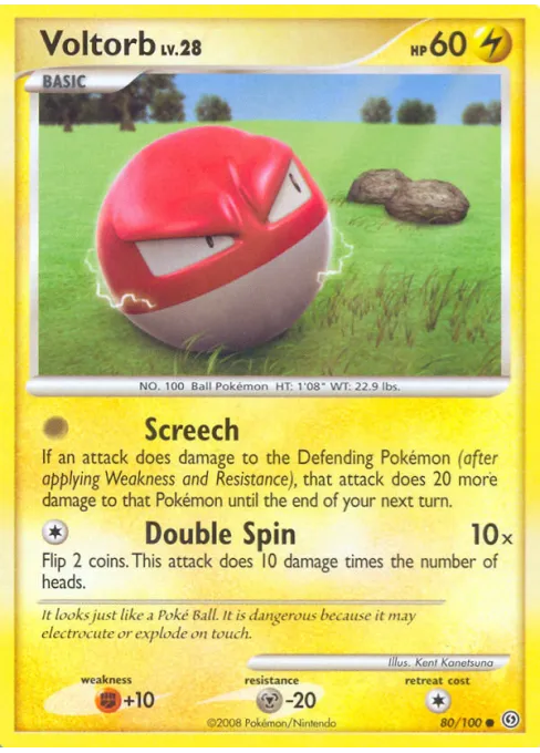 Voltorb - Reverse Holo
