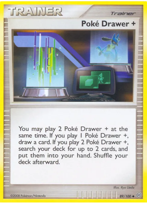 Poké Drawer + - Reverse Holo