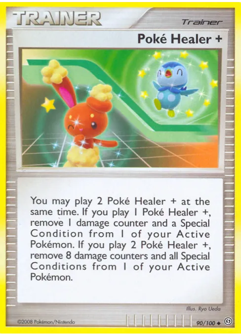 Poké Healer + - Reverse Holo