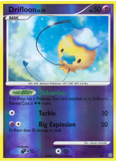 Drifloon - Reverse Holo