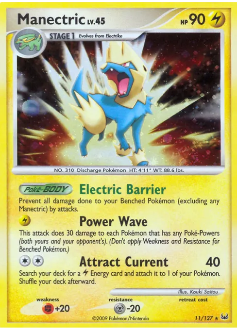 Manectric - Reverse Holo