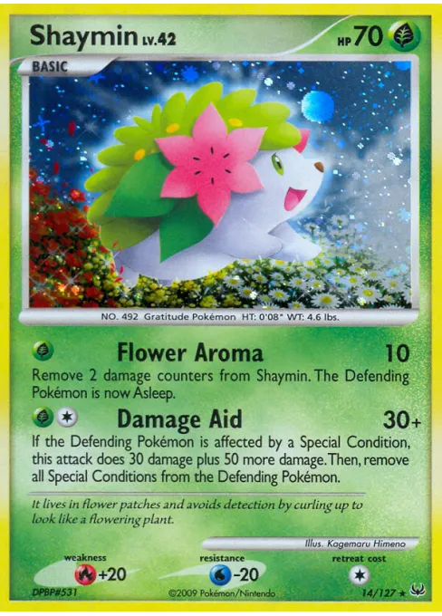 Shaymin - Reverse Holo