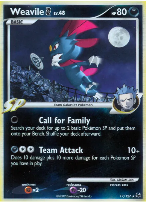 Weavile G - Reverse Holo