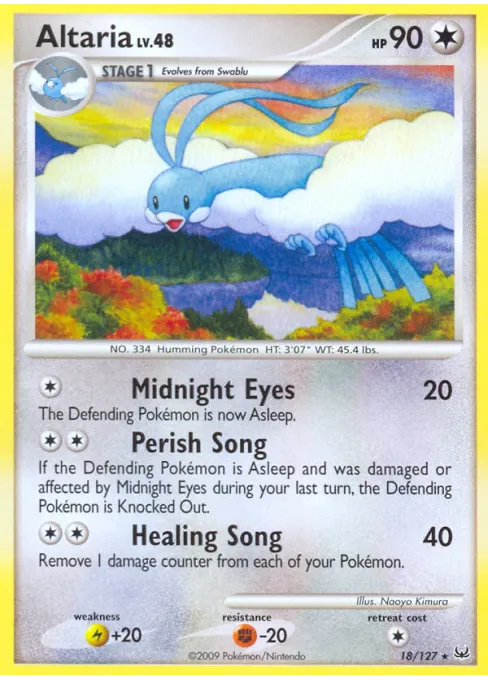 Altaria - Reverse Holo