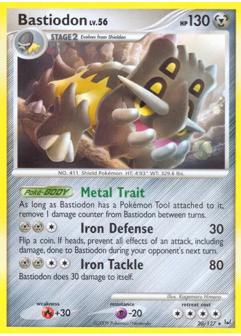 Bastiodon - Reverse Holo