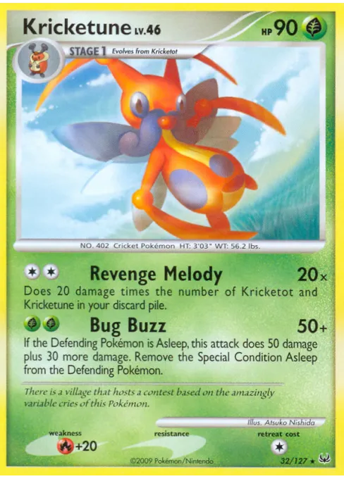 Kricketune - Reverse Holo