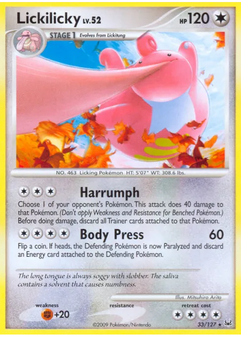 Lickilicky - Reverse Holo