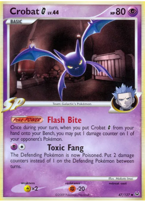 Crobat G - Reverse Holo