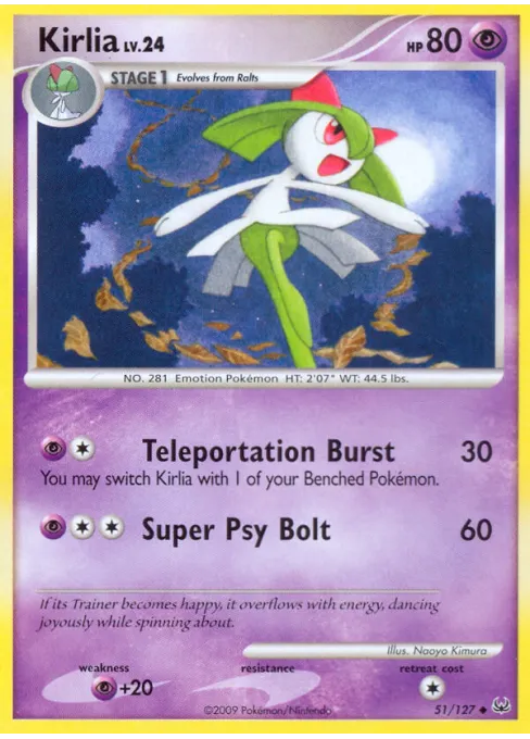 Kirlia - Reverse Holo
