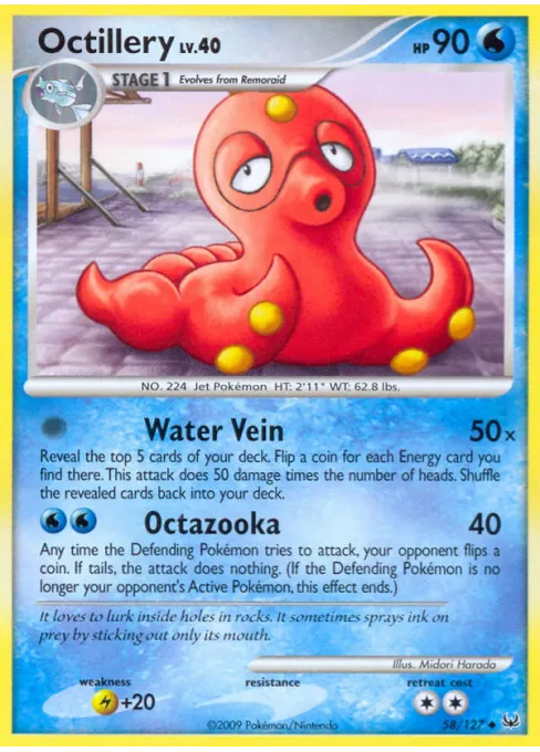 Octillery - Reverse Holo