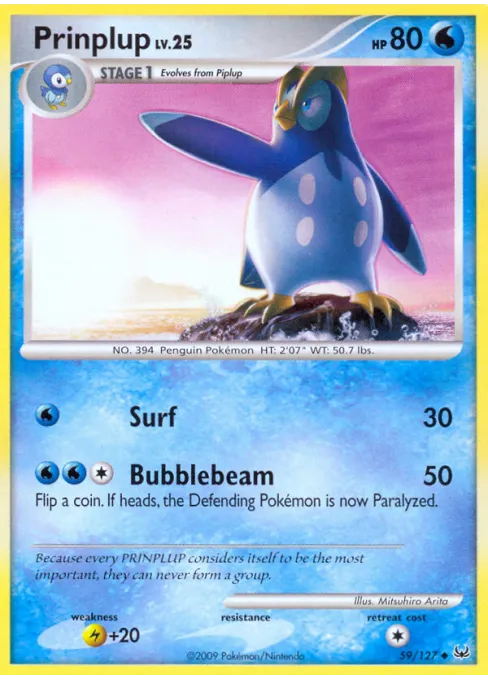 Prinplup - Reverse Holo