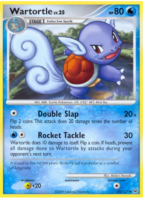 Wartortle - Reverse Holo