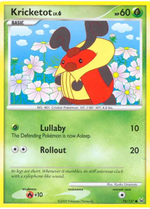 Kricketot - Reverse Holo