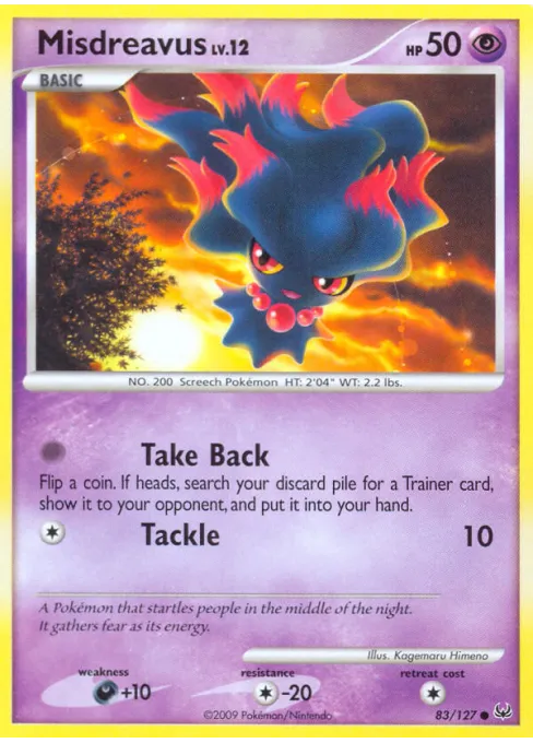 Misdreavus - Reverse Holo