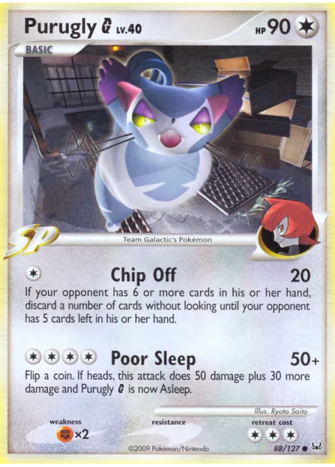 Purugly G - Reverse Holo
