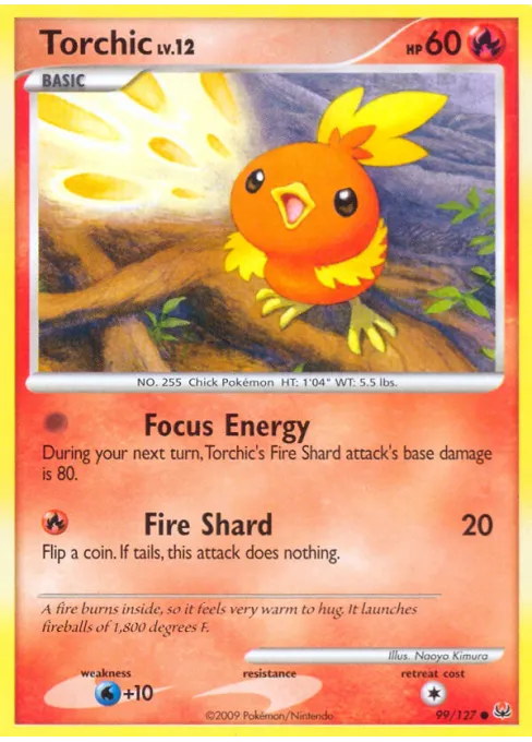 Torchic - Reverse Holo