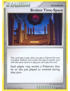 Broken Time-Space - Reverse Holo