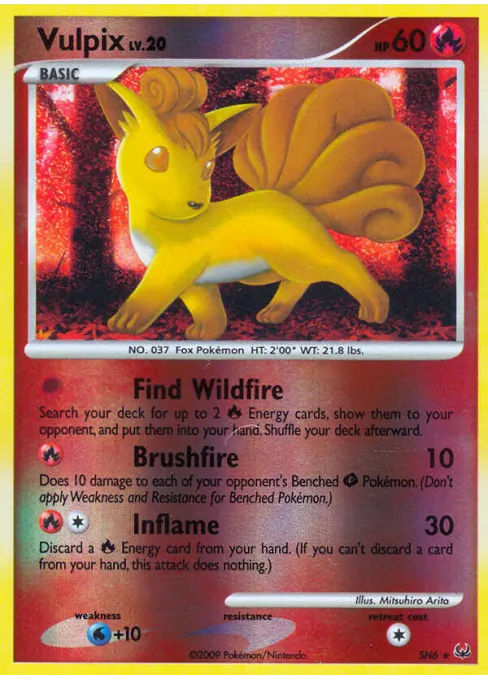 Vulpix - Reverse Holo