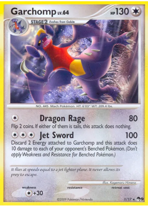 Garchomp - Reverse Holo