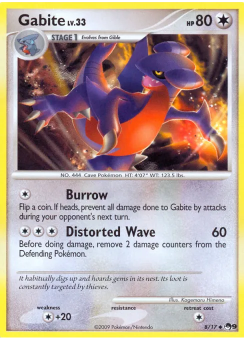 Gabite - Reverse Holo